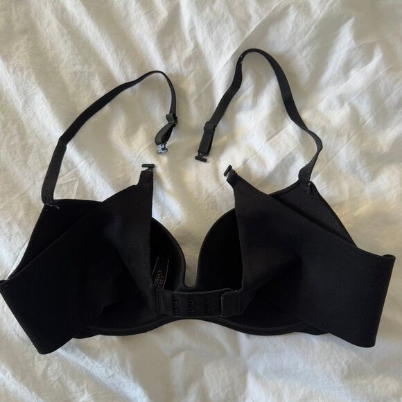 Victoria Secret Lined Demi Bra Black 34B - Picture 6 of 6